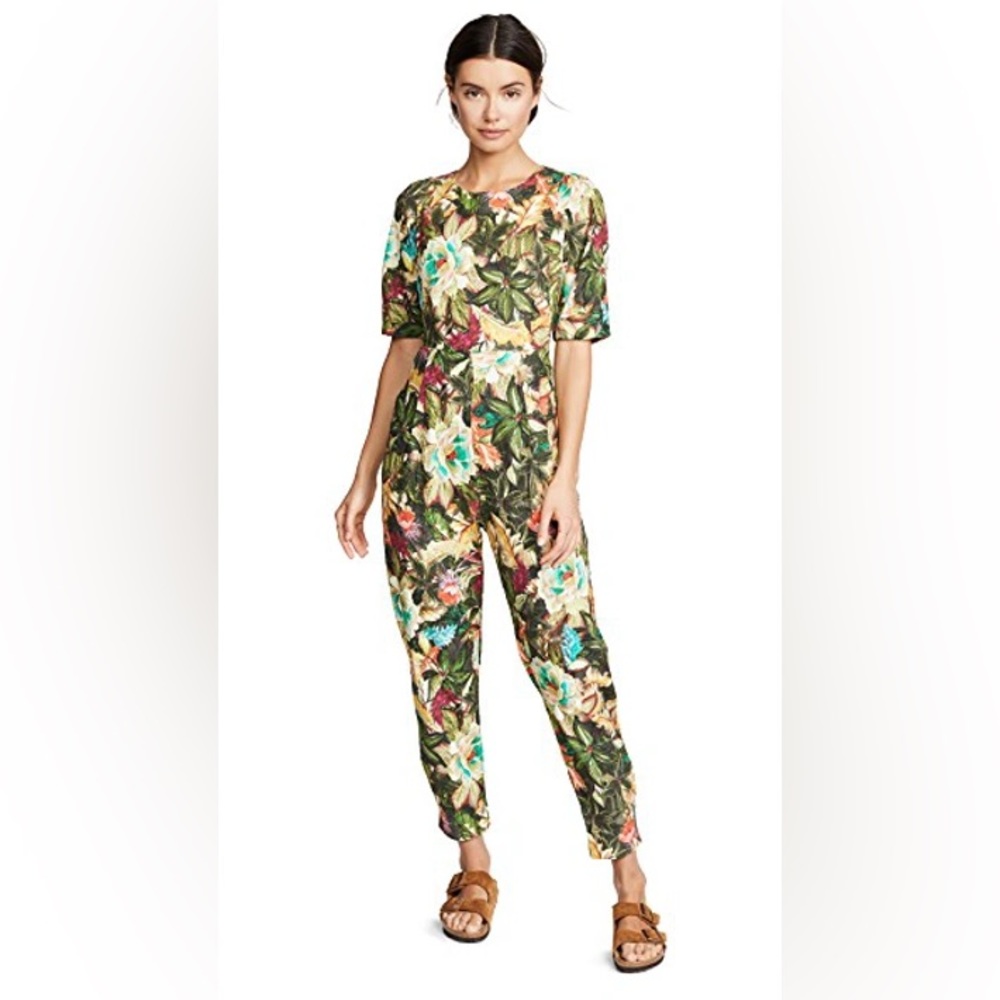 Farm Rio Garden Dreams Jumpsuit XS